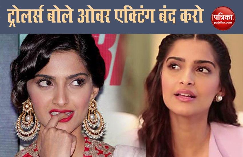 Actress Sonam Kapoor Trolled For Her Caption