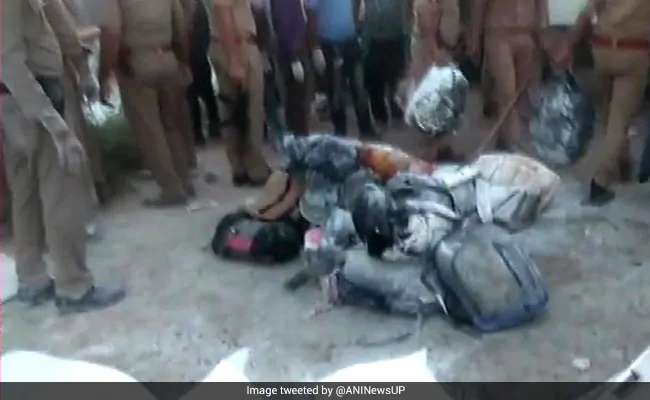 farmers family death in jabalpur road accident, 4 people death
