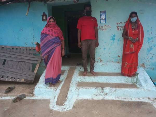 Action for pasting posters of people from outside