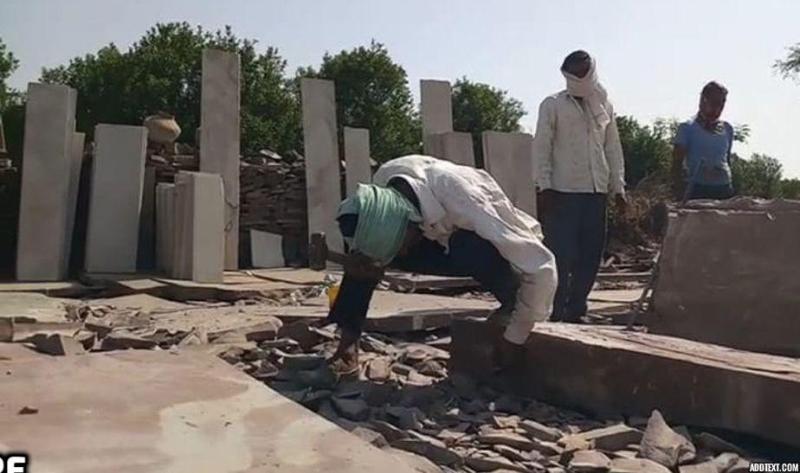 60 दिन बाद पत्थर खदानों में गूंजी छैनी-हथौड़ों की आवाज