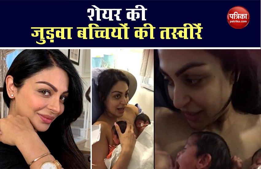 Neeru Bajwa Shared Her Twins Babies Photos