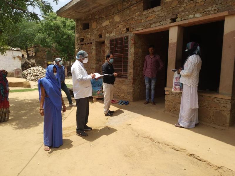 खवारावजी निवासी एक जना आया कोरोना पॉजिटिव
