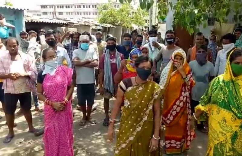 covid19 : पांच हजार की बस्ती में, आता है सिर्फ दो हजार लोगों का खाना !