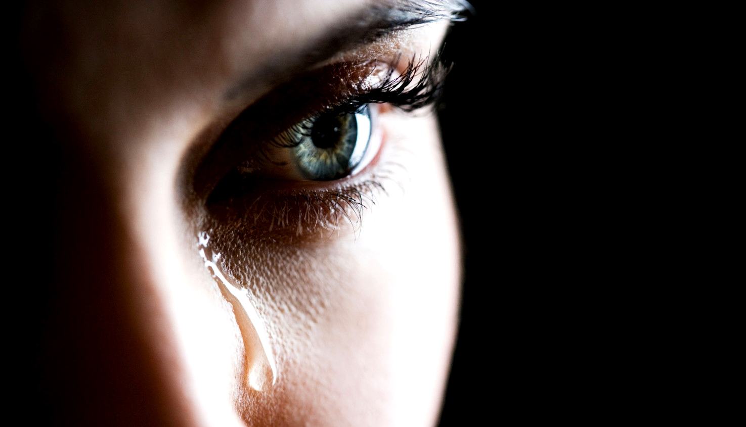 Weeping woman