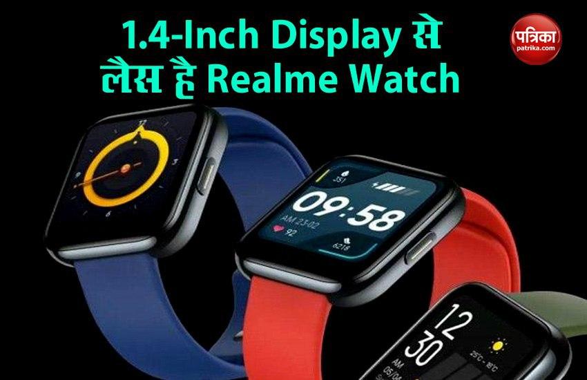 Realme Watch Launch Date Revealed May 25, Display Size, Price, Specs