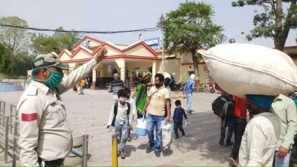 Special labor train arrived with 422 deaths