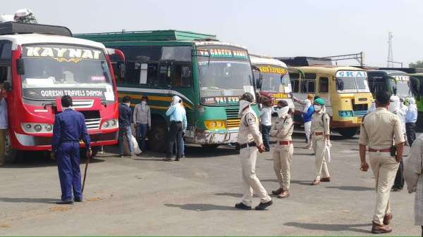 Special labor train arrived with 422 deaths