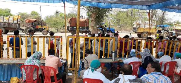 Special labor train arrived with 422 deaths