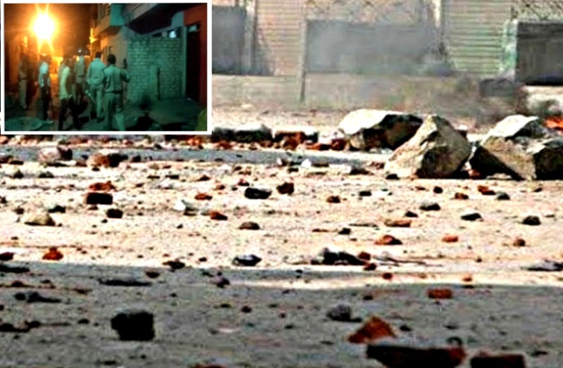 लॉकडाउन के बीच दो पक्षों में जमकर विवाद, उपद्रवि बरसा रहे थे पत्थर, कई घायल