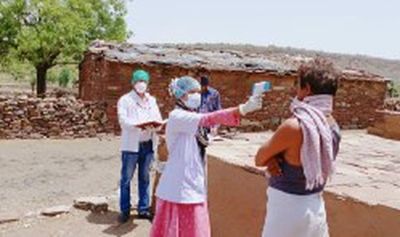 Number of corona positive patients in the district was 52