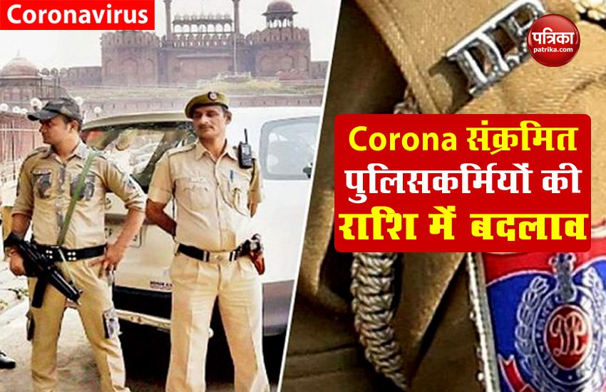 Corona संक्रमित पुलिस कर्मियों को नहीं मिलेगा अब एक लाख रुपए, 250 पुलिसकर्मी हुए संक्रमित, जानिए वजह