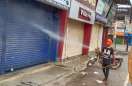 फोटोगैलरी :कोरोनावायरस के रोकथाम एवं नियंत्रण के तहत निगम के वार्ड क्षेत्रों में हो रहा है  सैनिटाइजिंग