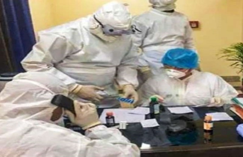 Tehsildar found corona positive in UP