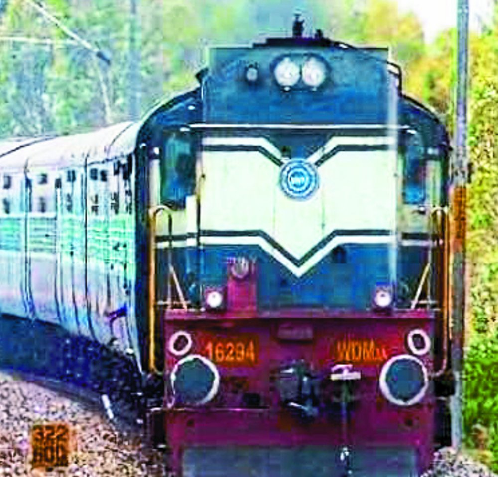 Expatriates arrived in three trains in this district of Vindhya