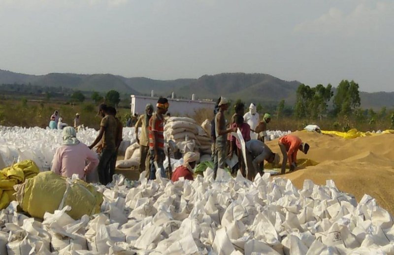 soap nad maske not getting to wash hands in Wheat Procurement Center