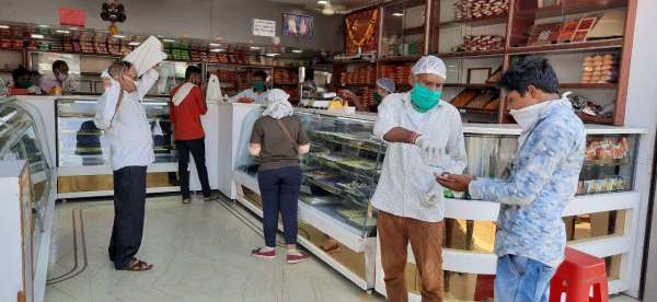 Market started between sanitizer and mask protection