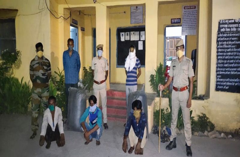 डोडा चूरा तस्करी के आरोपियों का कराया कोरोना टेस्ट, रिपोर्ट नेगेटिव