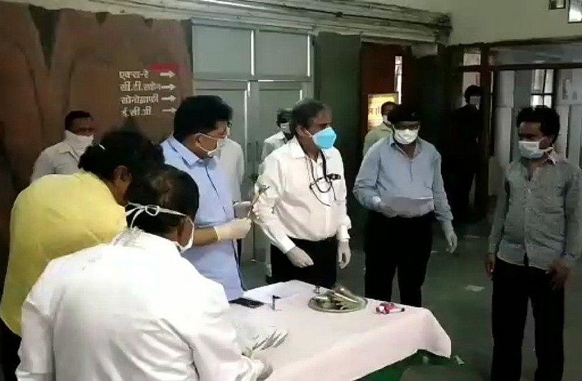 Virus-free 12-person hospital discharge in bhilwara