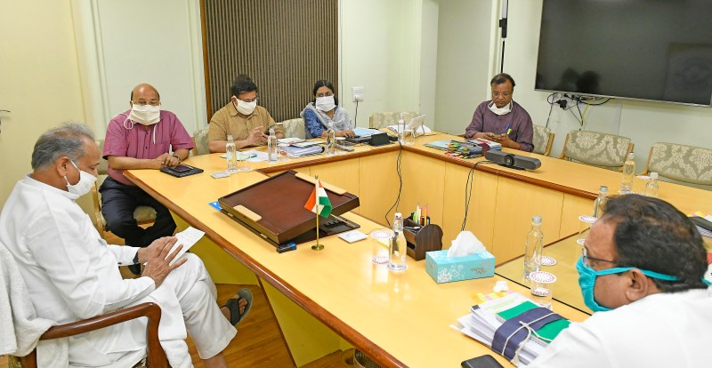 CM Gehlot Meeting