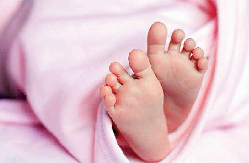 Newborn baby corona positive in jodhpur