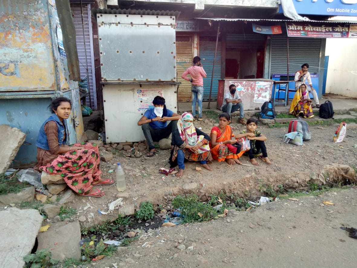 Kovid in tribal dominated district 19 migrant laborers causing danger