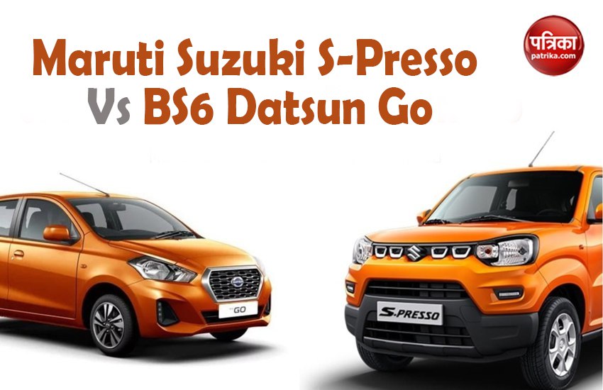 Maruti Suzuki S Presso vs Dutson Go BS6, Best Mileage Car for India