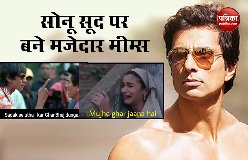 Migrant laborers Sre Being Made On Sonu Sood Funny Memes Going Viral