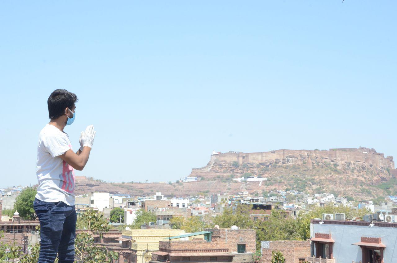 coronavirus : complete lockdown in inside parts of jodhpur city