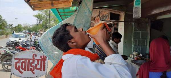 Scorching sun and heatstroke caused havoc