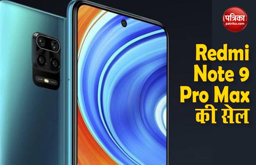 Redmi Note 9 Pro Max Sale Today in India, Price, Offers, Discount