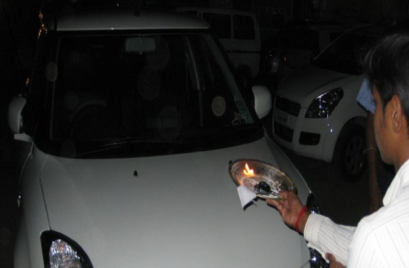 market car pooja pushya nakstra