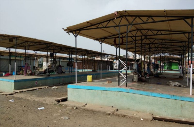 Vegetable market failed to shift