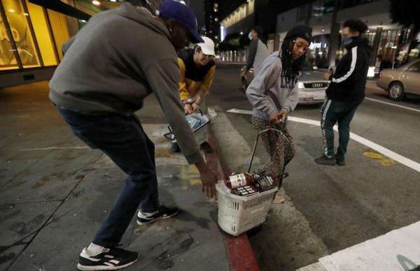 downtown Los Angeles