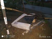 रघुनाथपुर में हुआ हादसा