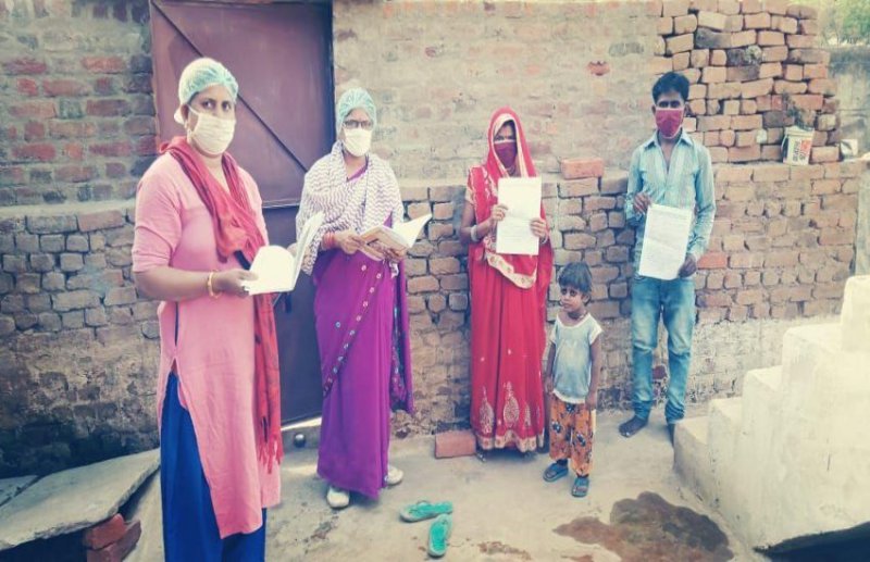 Here the survey of migrant laborers, the get benefit will of schemes