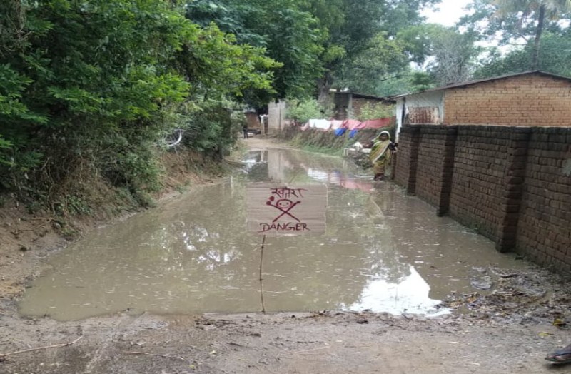 बीती रात मौसम ने ली करवट, तेज गर्जना के साथ जमकर हुई बारिश, ओले भी गिरे