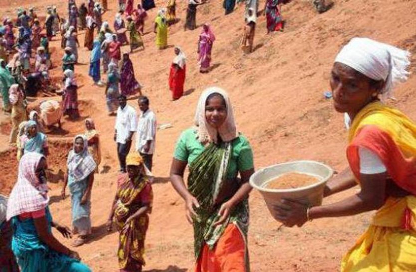 मनरेगा के इंजीनियर व रोजगार सहायिका के खिलाफ ग्रामीणों ने खोला मोर्चा, 50 रुपए कम मजदूरी देने से भड़ेक श्रमिक पहुंचे थाने