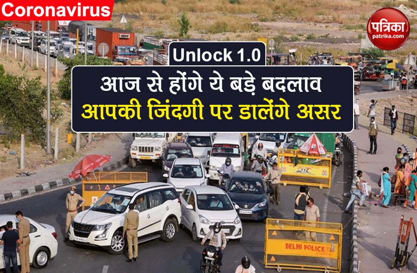 these changes from 1 june start unlock 1.0 railways airlines details