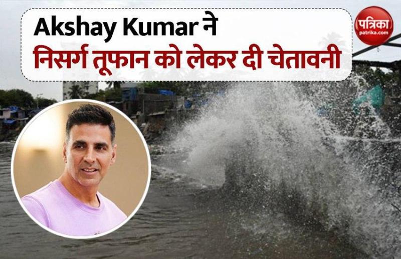 Akshay kumar on nisarga cyclone