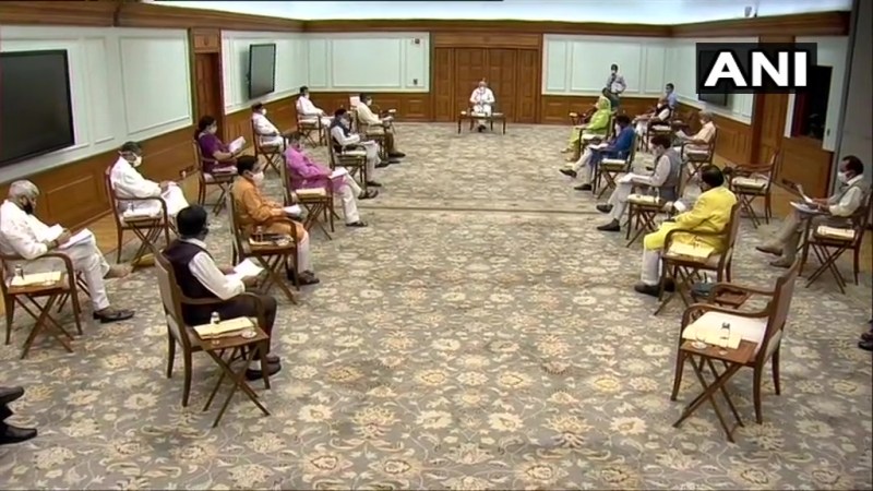 pm modi chaired cabinet meeting