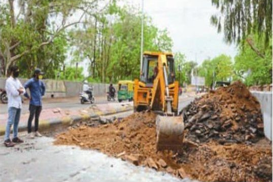 delay in orders for jodhpur nagar nigam's work in raining season
