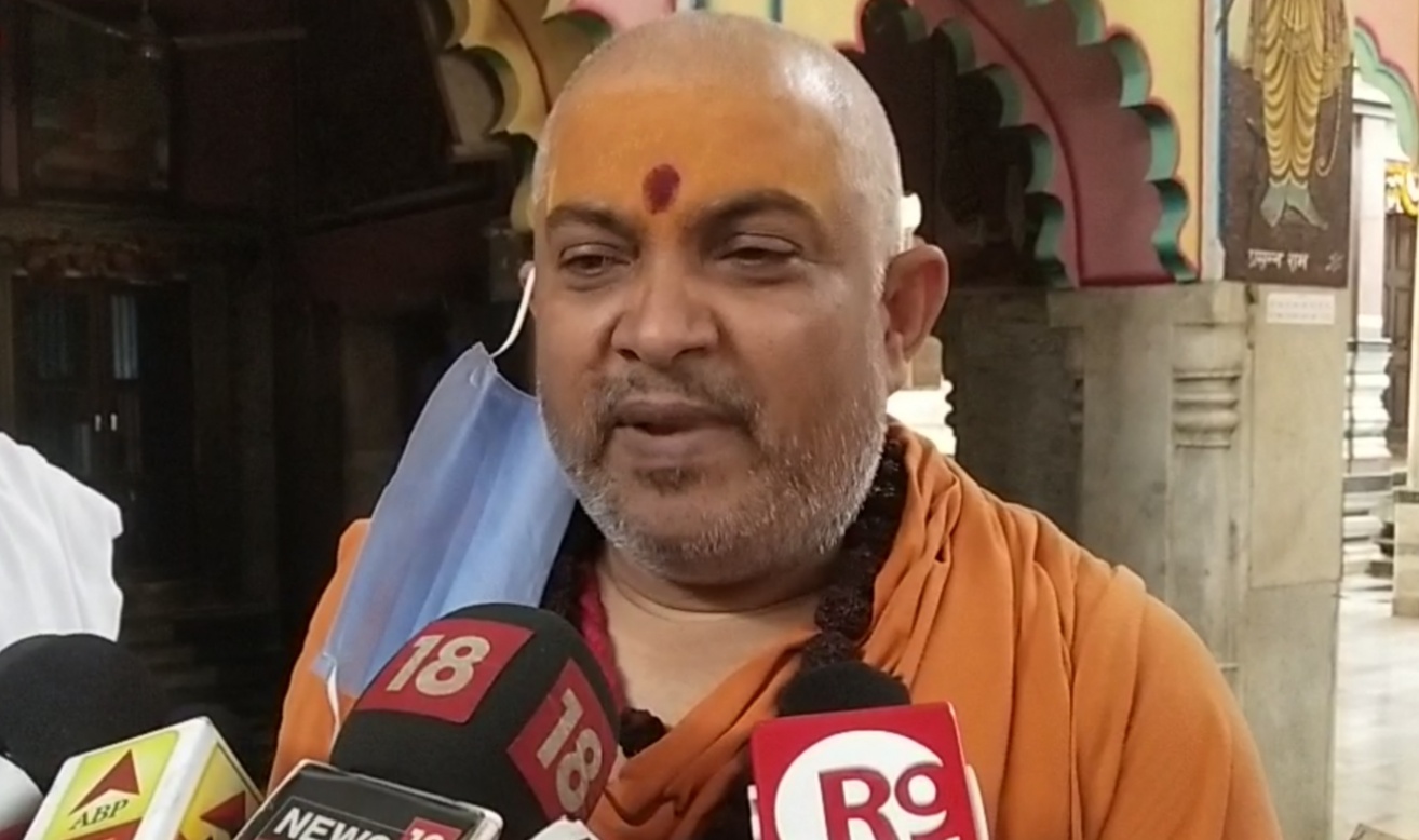 अयोध्या में मंदिर निर्माण के कार्य को रोकने की हो रही साजिश : जितेन्द्रानंद सरस्वती
