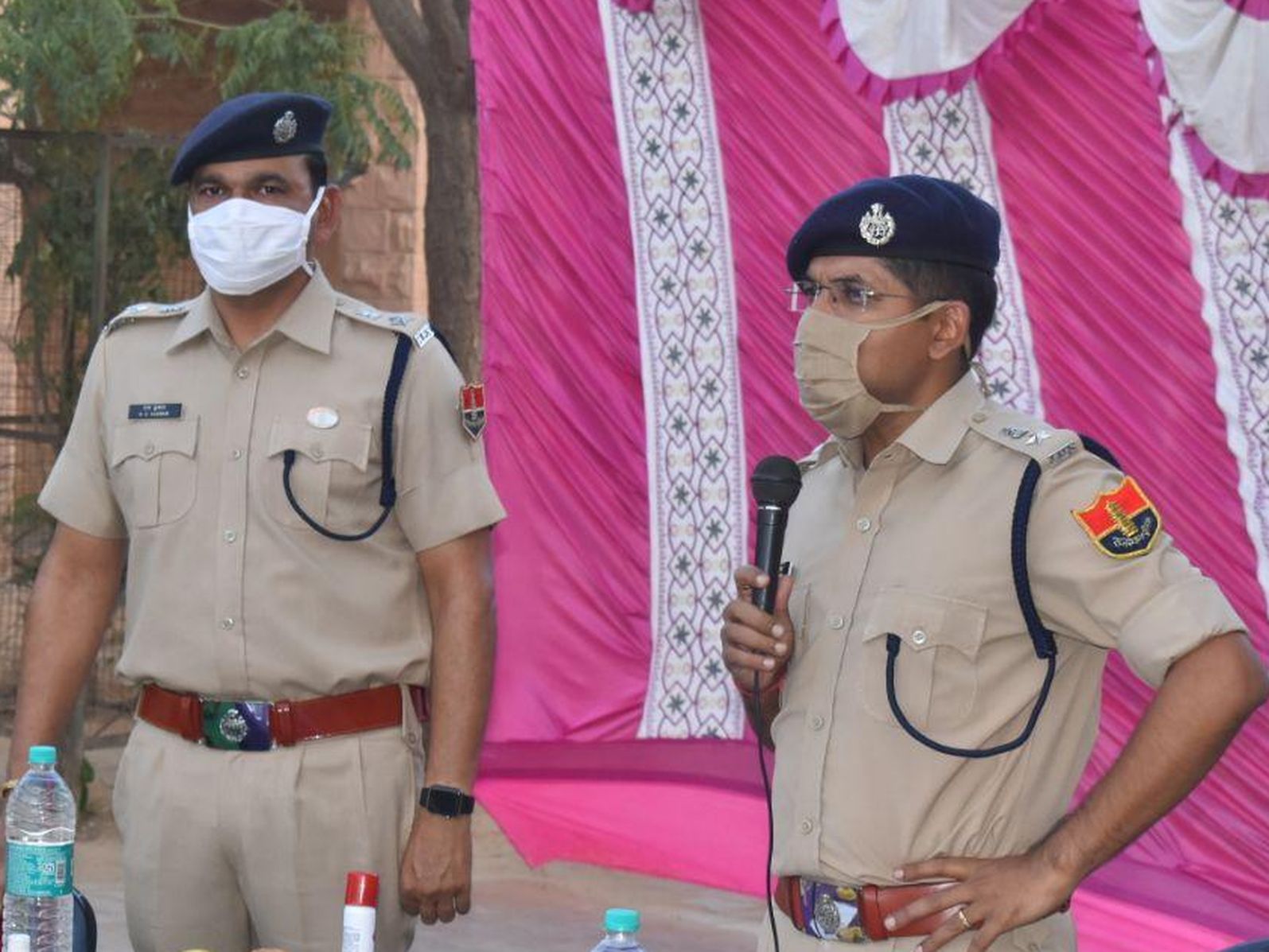 SP Pathak arrives to boost morale of policemen 