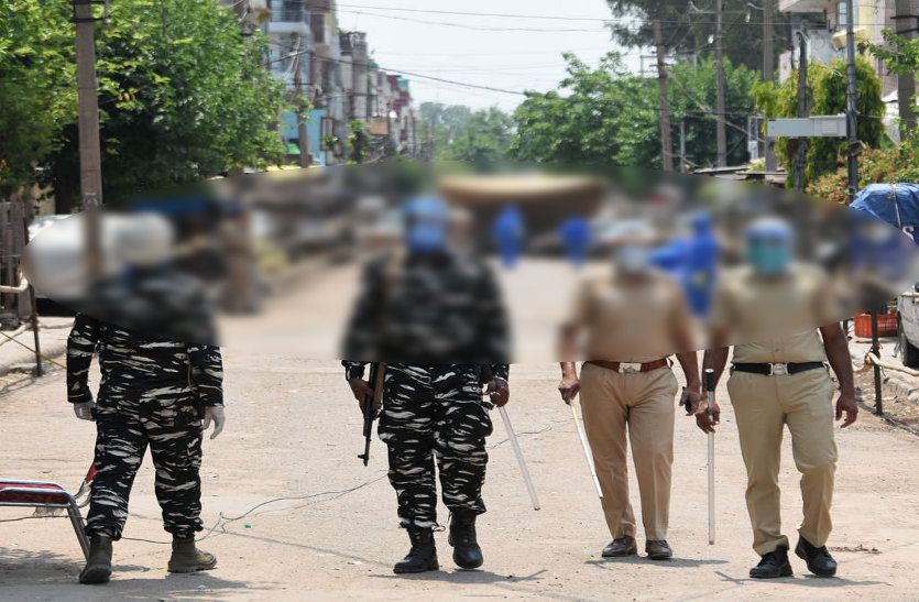 police jawan found of Corona Positive in bhopal