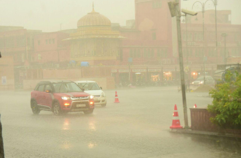 rajasthan weather rain in jaipur