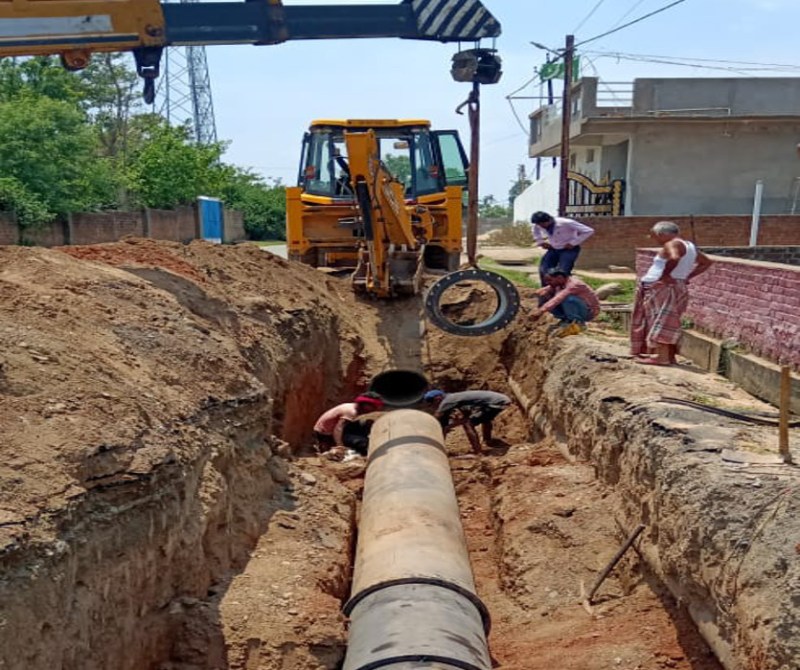 मिशन अमृत से शहर के इस इलाके की 3 हजार आबादी को मिलने लगा पानी, 1 माह में पूरे शहर को होगी सप्लाई