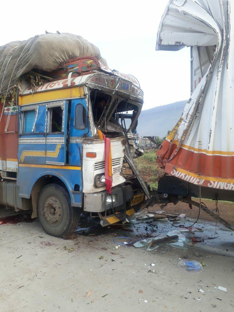 Truck drivers killed in a highway collision with a truck