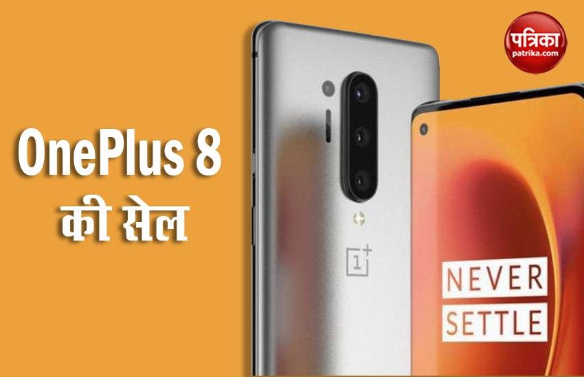 Oneplus 8 Sale Today in India at 12 Noon via Amazon, Check Offers