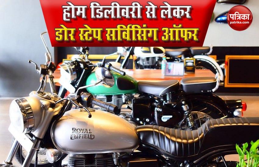 Royal Enfield Starts Bike Home Delivery And Door Step Service