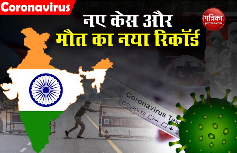 Coronavirus in India records over 10,000 new cases